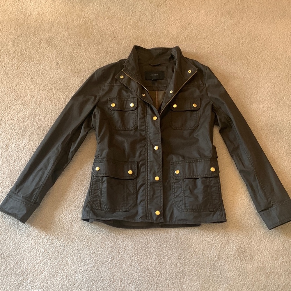 J Crew Olive Green Jacket